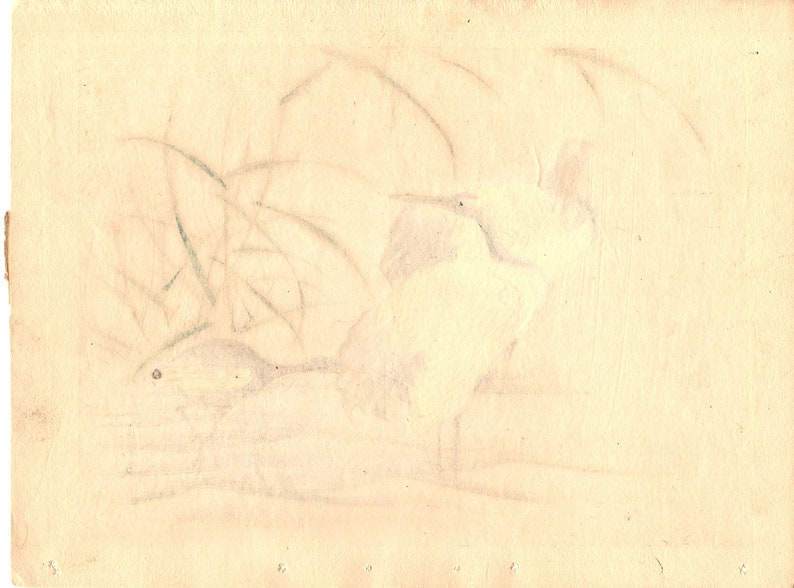 1892 Matsumura Keibun antique Japanese Woodblock print 1
