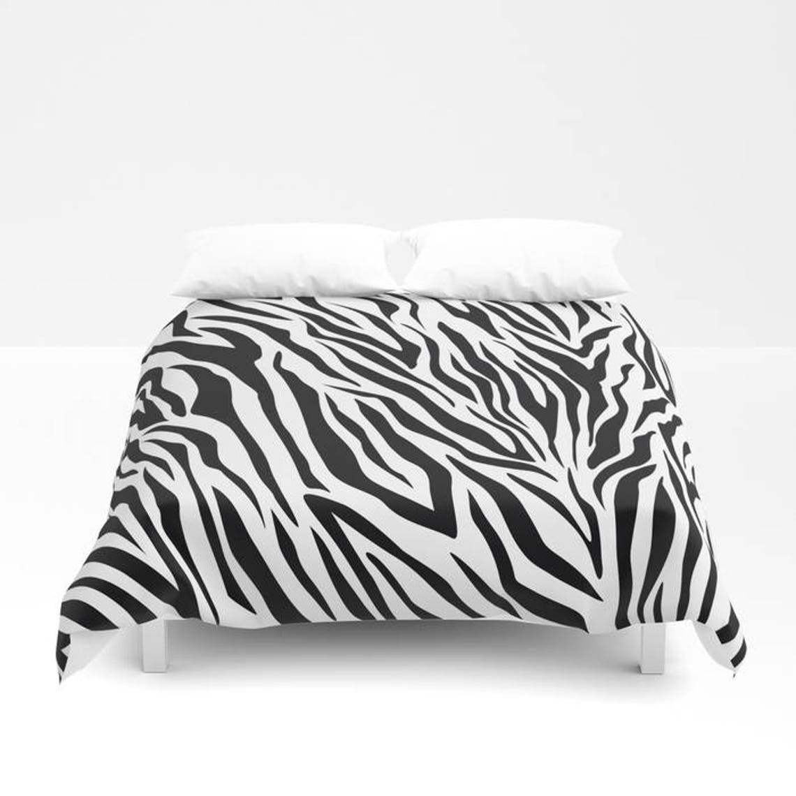 Zebra Black And White Duvet Cover Zebra Duvet Bedding 