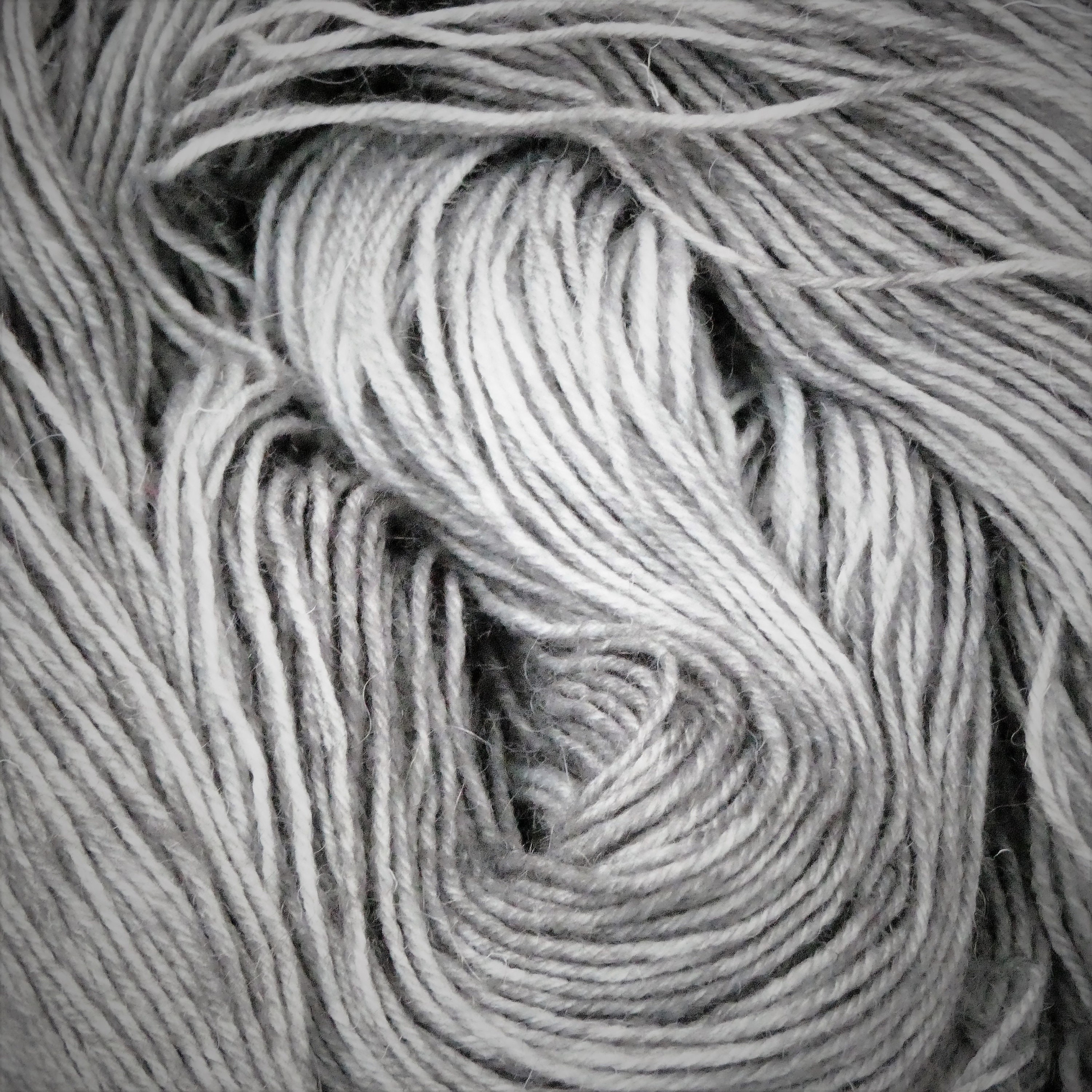 Shades Of Grey 4 Ply Yarn Yarn Gray Skein Bfl Yarn Etsy