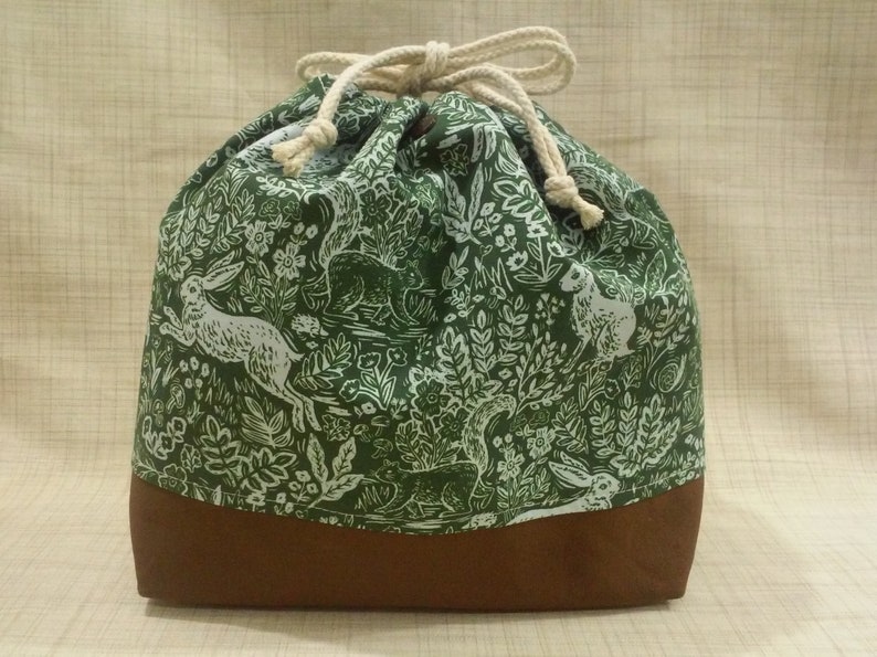 Cotton Steel Rifle Paper Co. Wildwood Fable large knitting Etsy