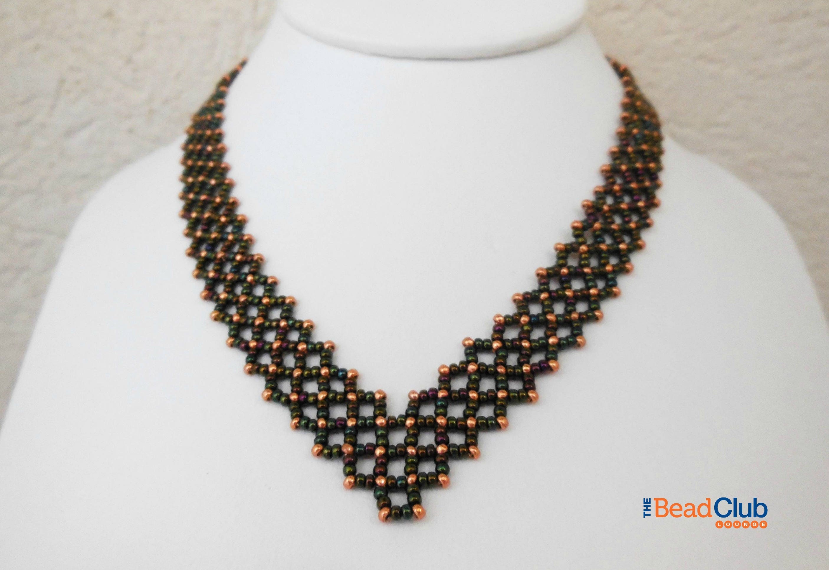 Seed Bead Necklace Pattern Right Angle Weave Tutorials | Etsy