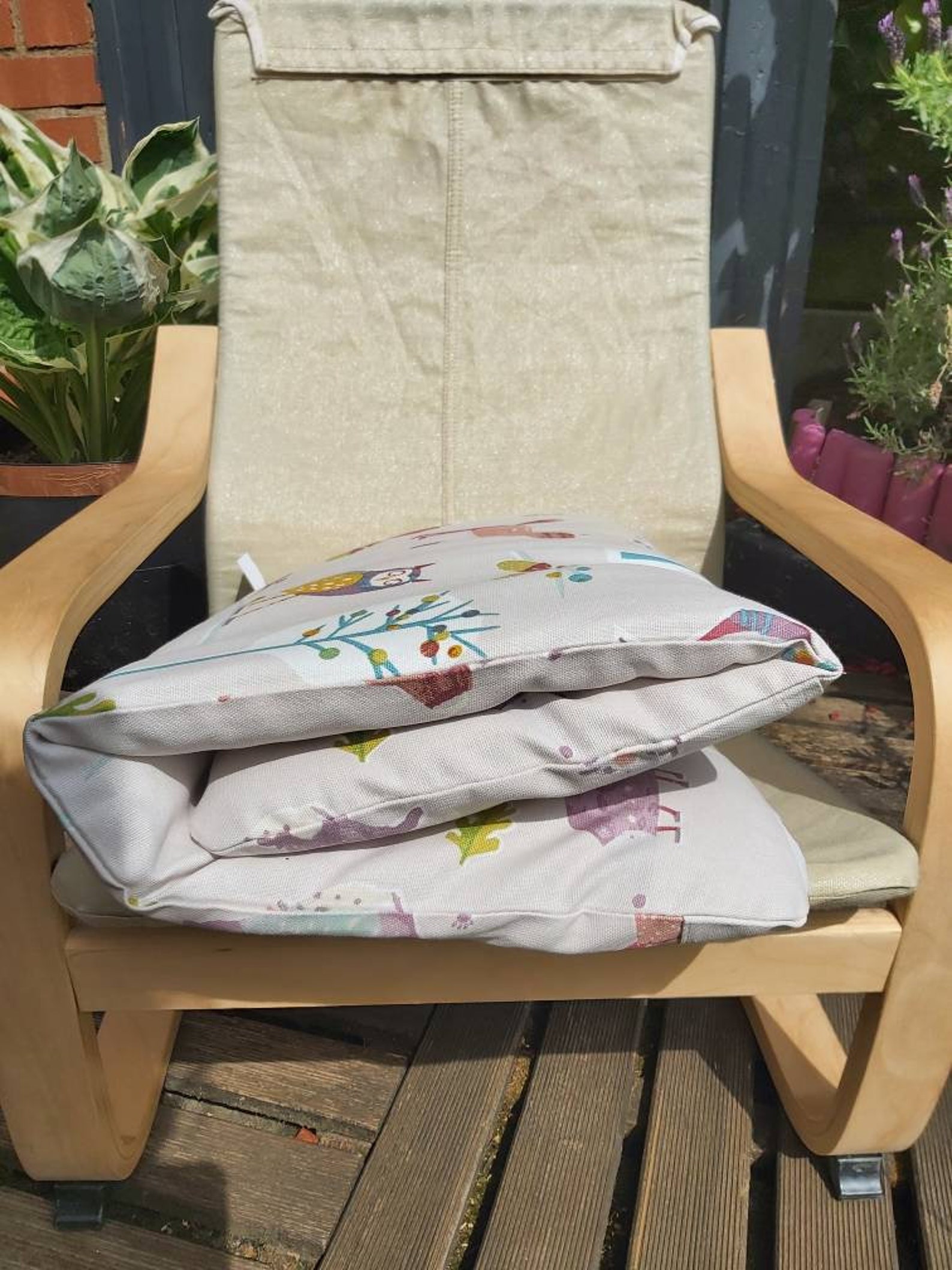 Ikea poang kids chair cover slipcover children's chair Etsy