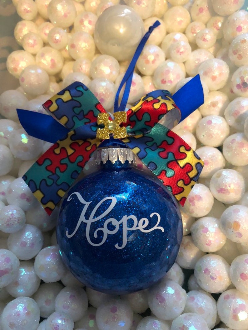 Autism Christmas Ornaments 