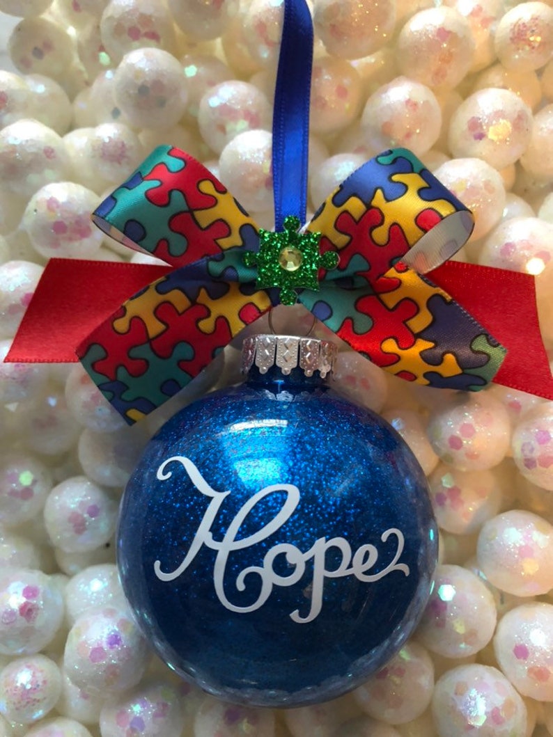 Autism Christmas Ornaments 