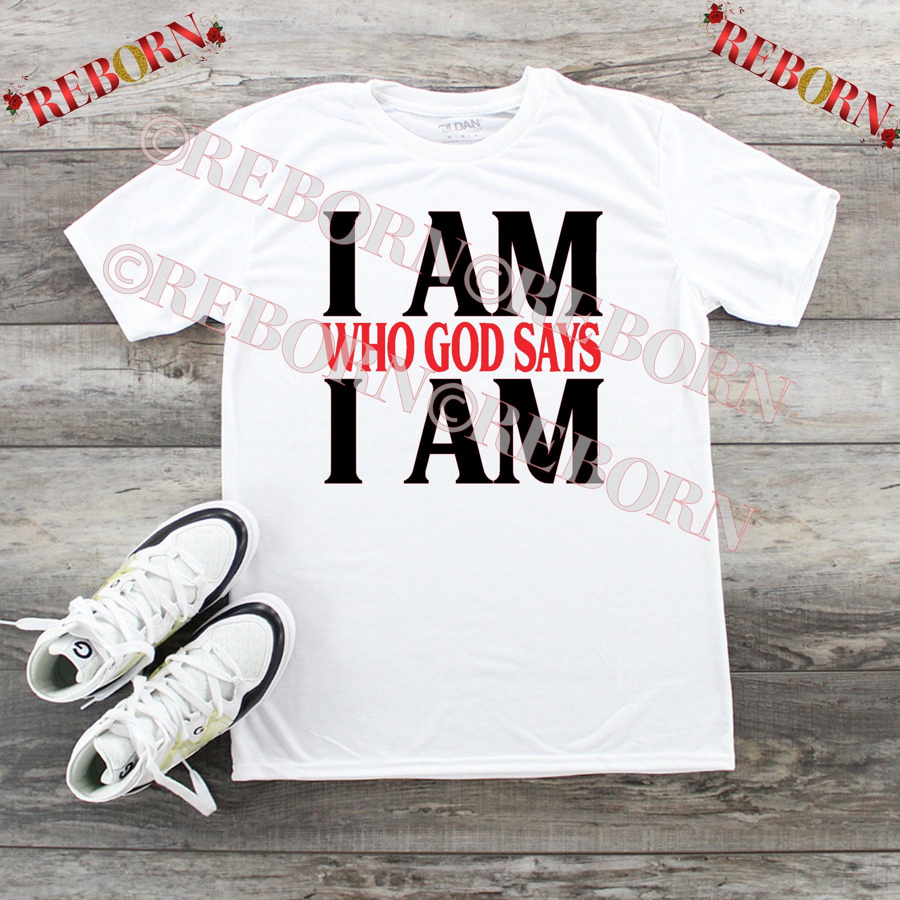 I Am who God says I Am Unisex T-Shirt | Etsy
