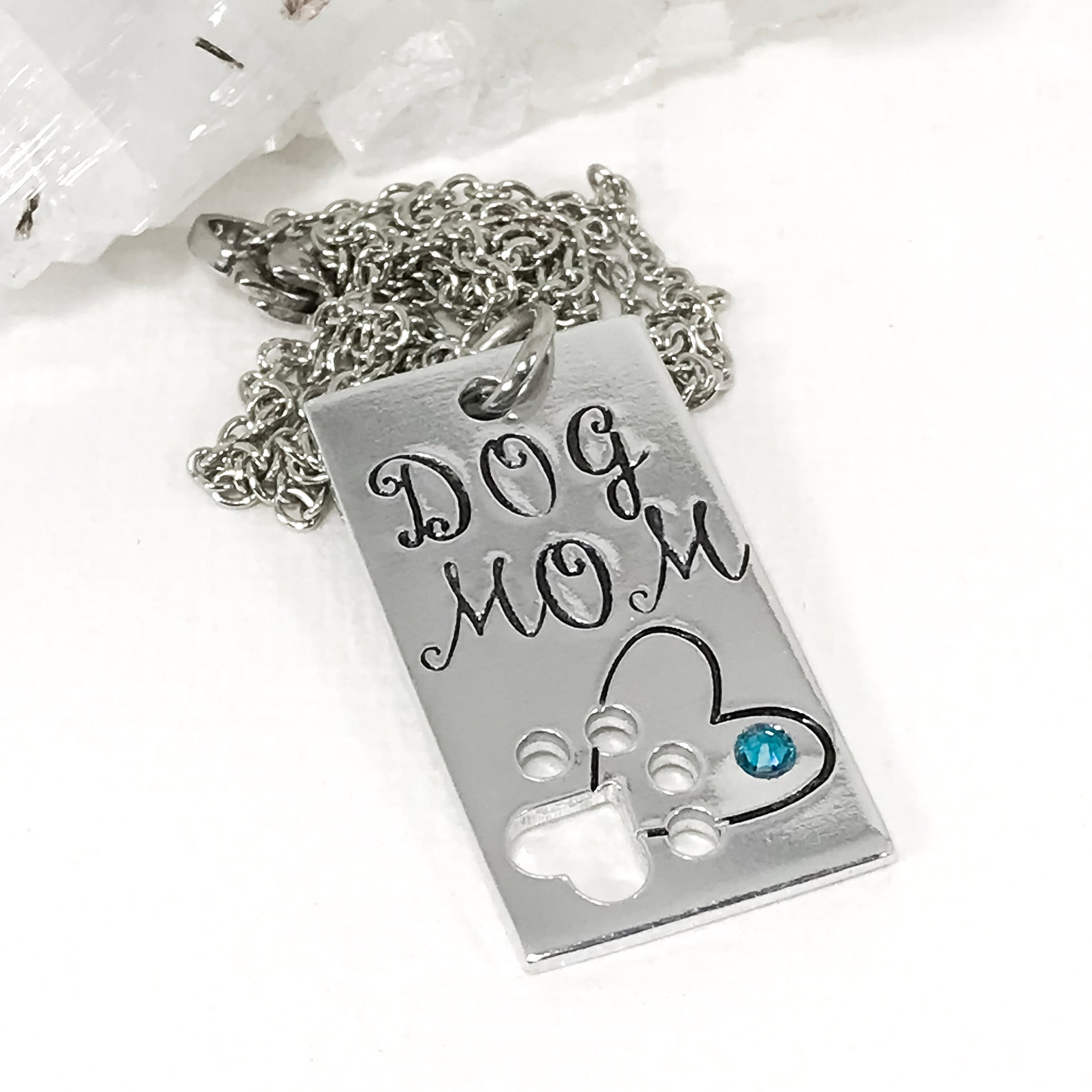 Dog Mom Necklace Gift For Pet Lover New Puppy Pet Jewelry