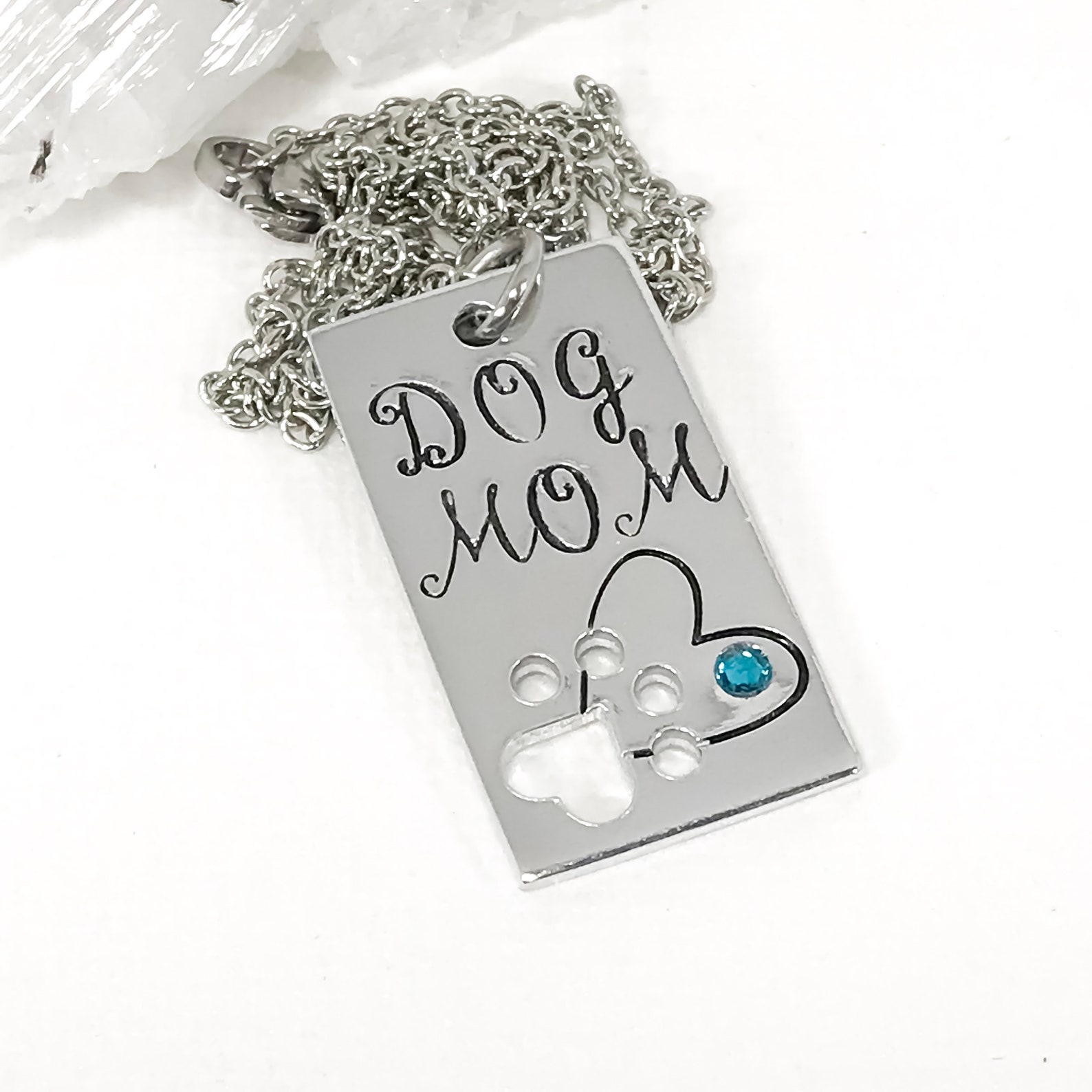 Dog Mom Necklace Gift For Pet Lover New Puppy Pet Jewelry