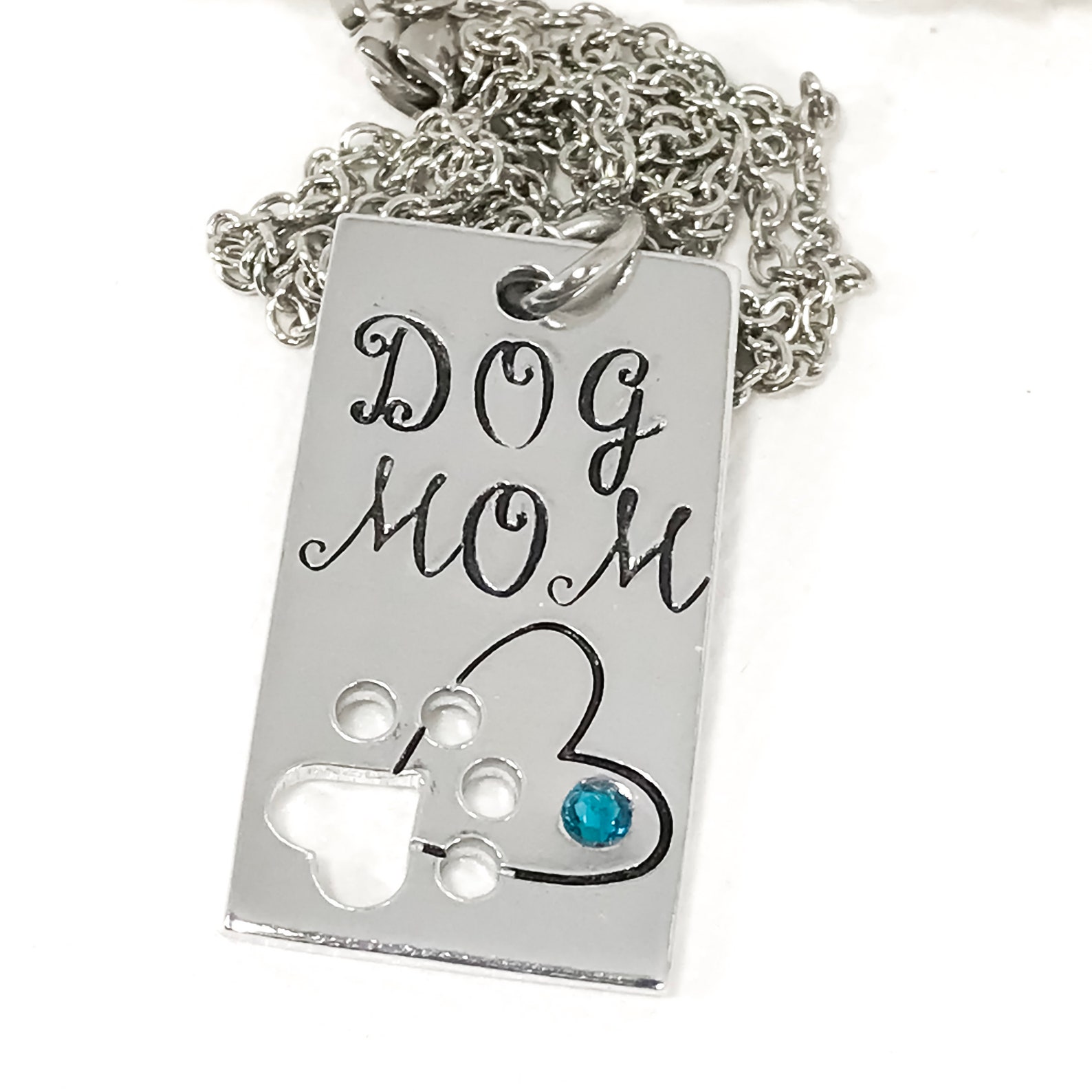 Dog Mom Necklace Gift For Pet Lover New Puppy Pet Jewelry