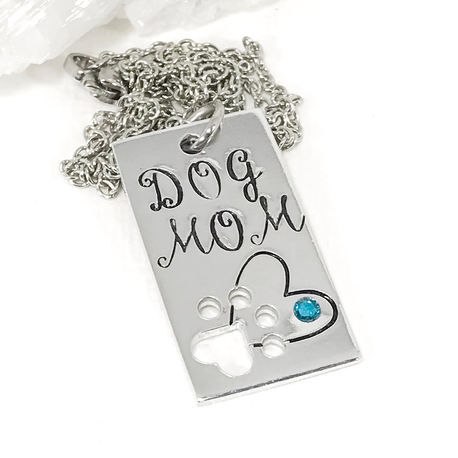 Dog Mom Necklace Gift For Pet Lover New Puppy Pet Jewelry