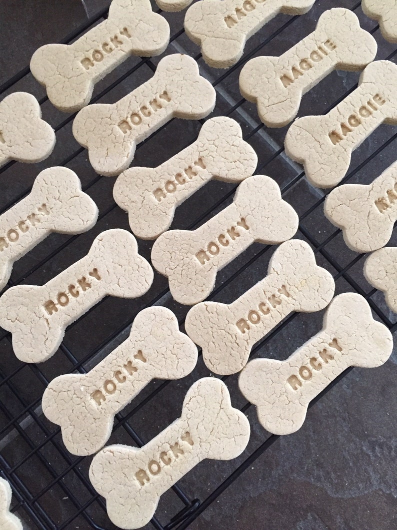 Custom Dog Treats Custom Bacon Dog Bones Etsy