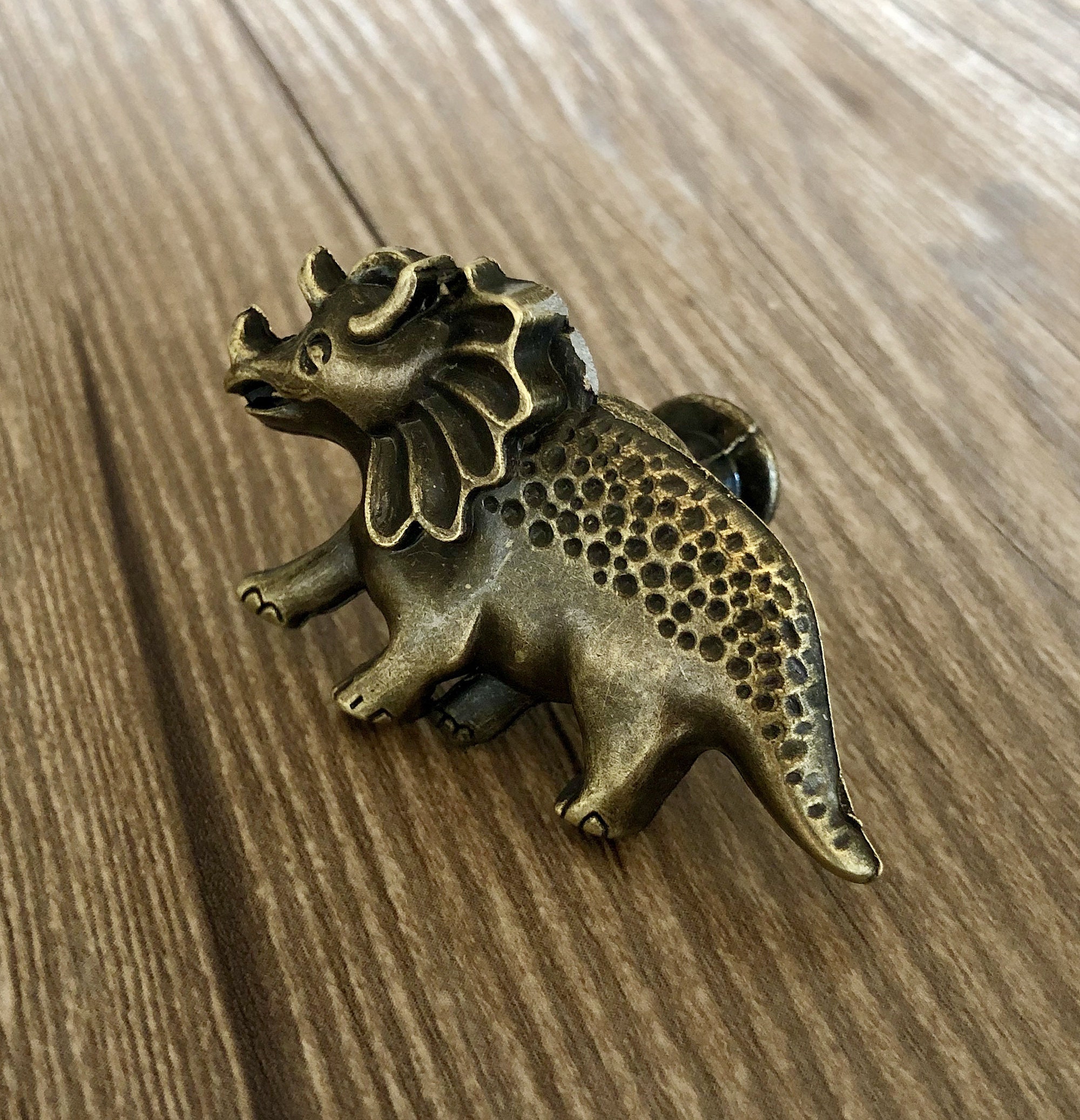 Brass Dinosaur drawer knobs / Dinosaur cabinet / Gothic Home | Etsy