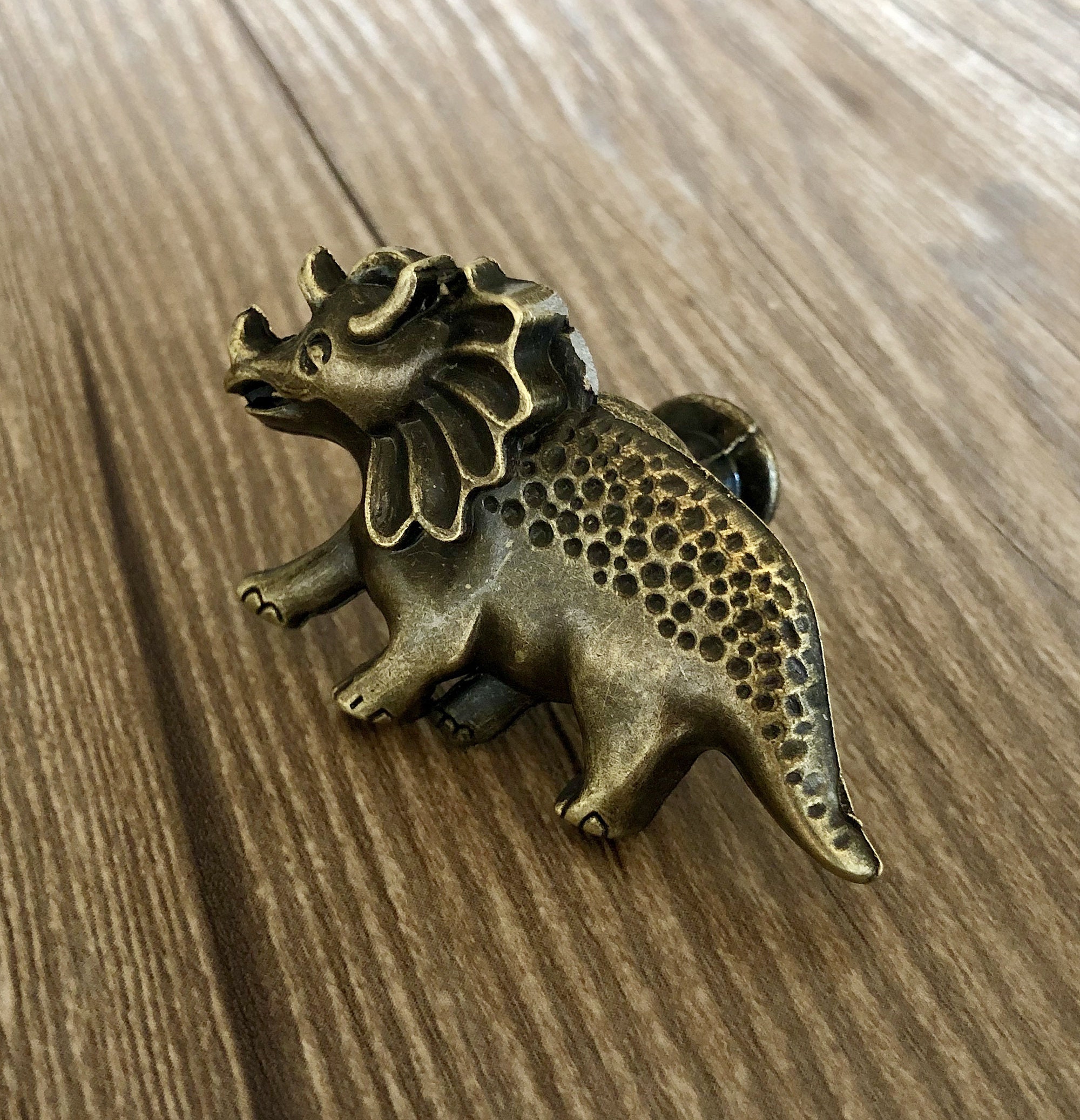 Brass Dinosaur drawer knobs / Dinosaur / Gothic Home Etsy