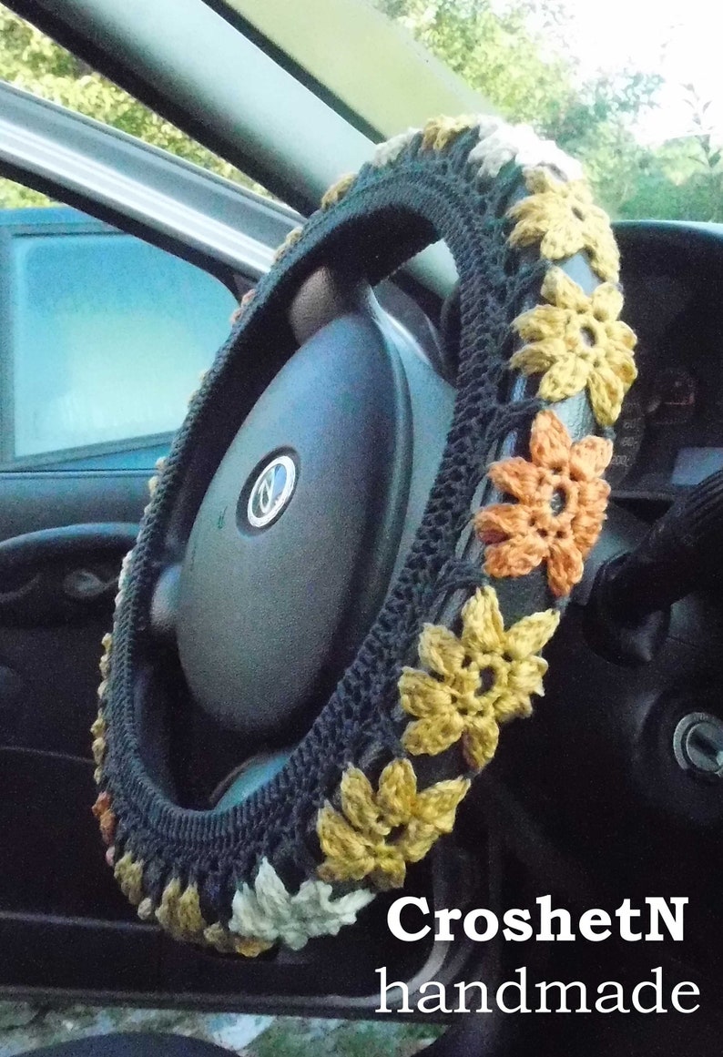 Car Accessories Car Gifts Crochet Wheel Cover Car Decor