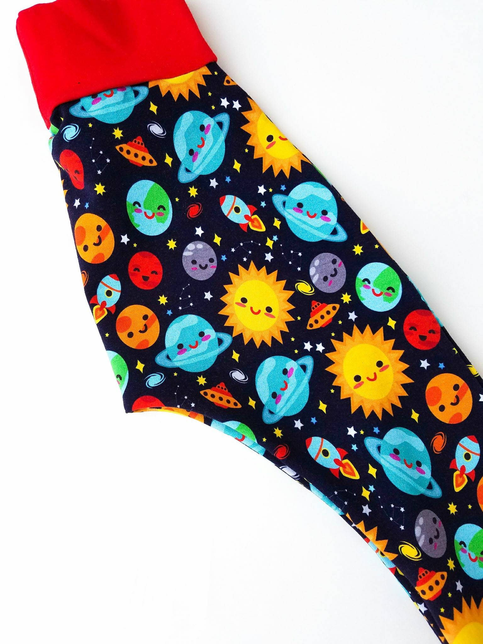 Galaxy Harem Pants For Boys Solar System Jogger. Spaceship | Etsy