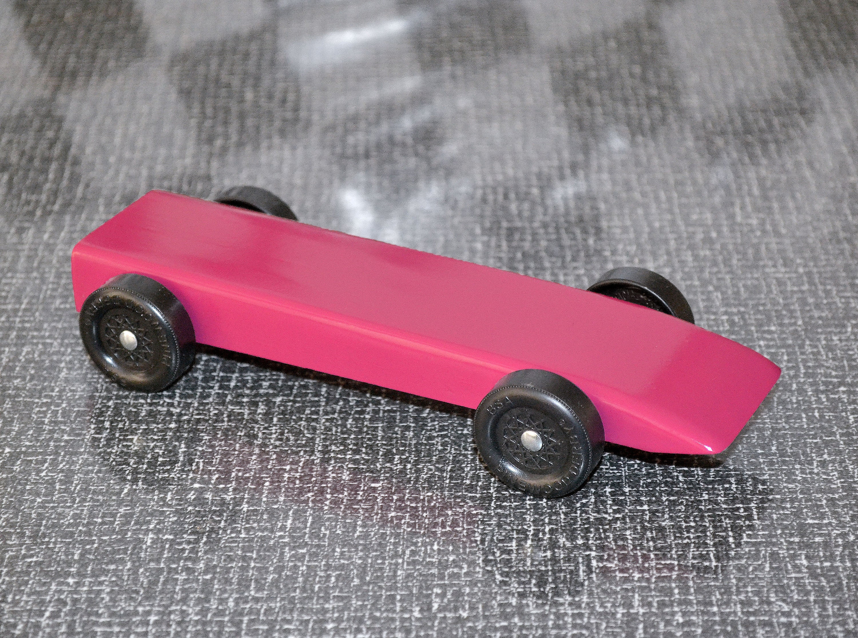 Girl Scout Derby or Powder Puff Pinewood Derby Car from Etsy