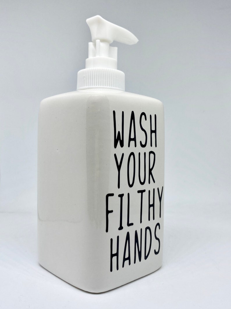 Soap Dispenser Funny Soap Pump Ceramic Soap Dispenser Etsy