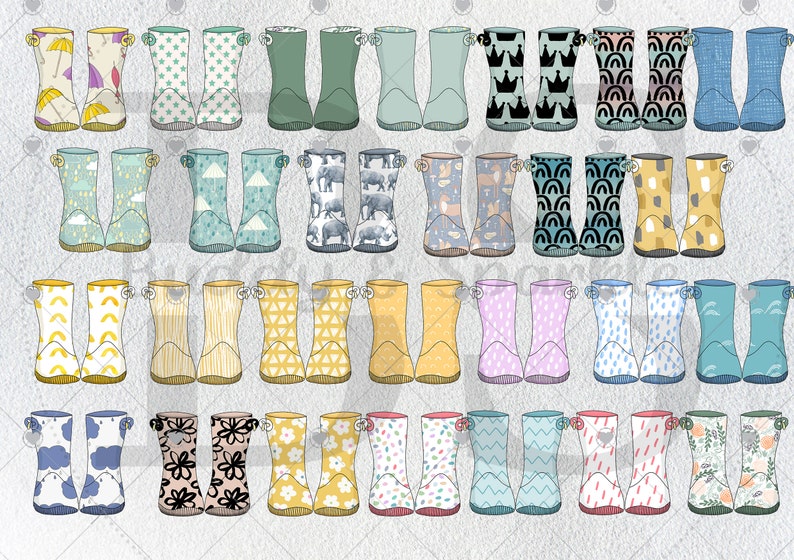 Download Family Welly Boot Clipart Rain Boot Clipart Welly Boot Clipart Commercial Personalised Family Clipart Boot Print Family Clipart Art Collectibles Drawing Illustration Solomaster Ge