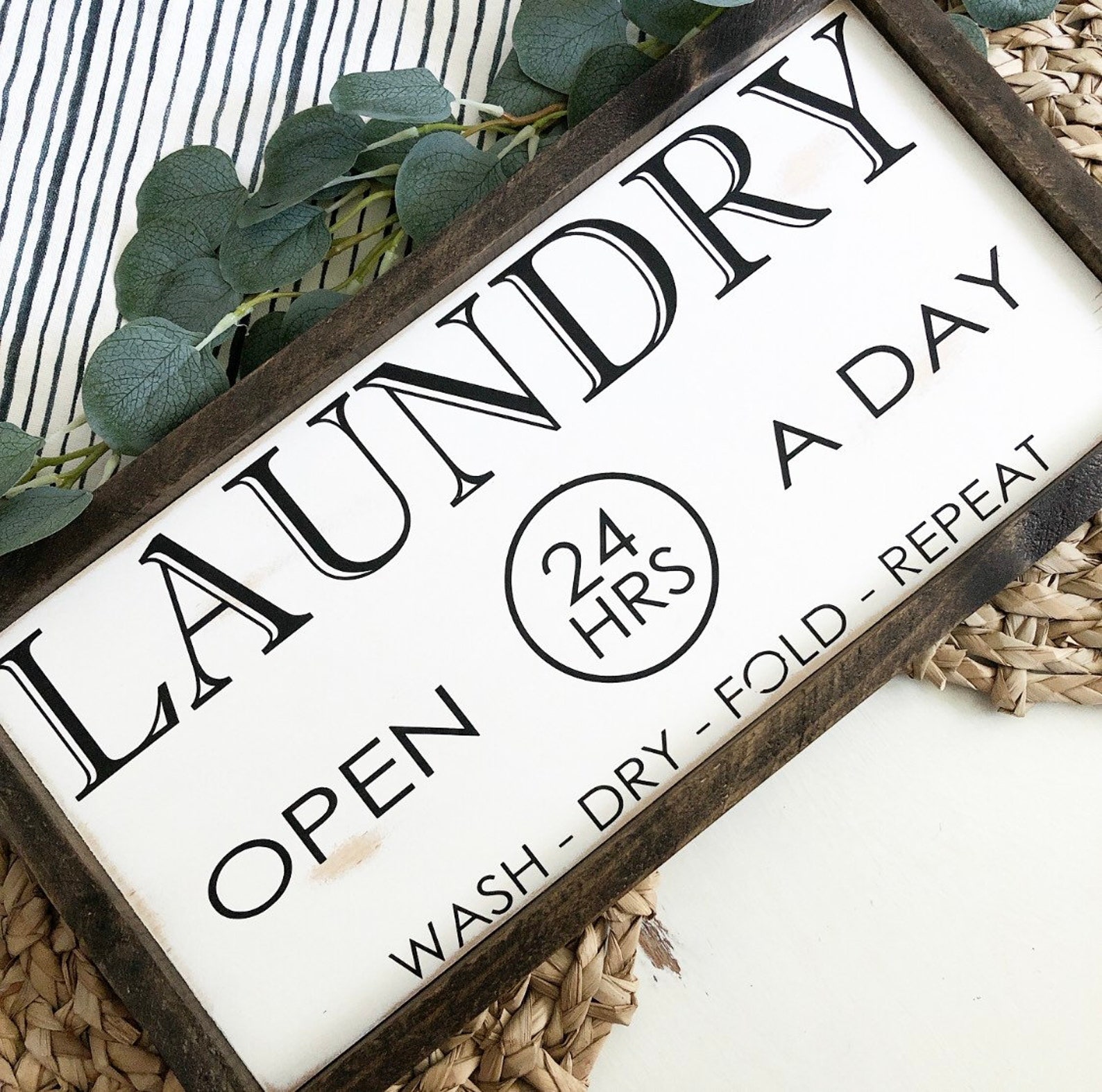 Laundry Sign | Etsy