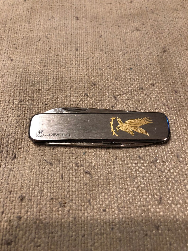 Vintage JA Henckels Pocket Knife Etsy