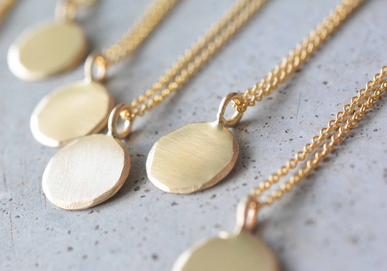 etsy name necklace 14k gold