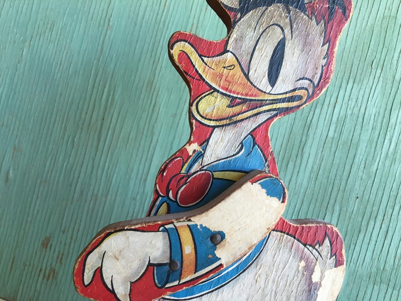 fisher price donald duck pull toy