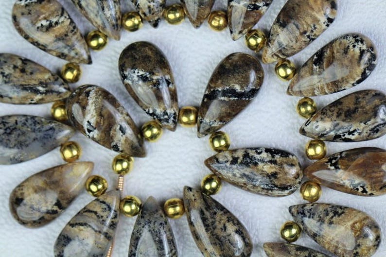 20 piece smooth Agate briolette beads 8 x 17 mm Approx