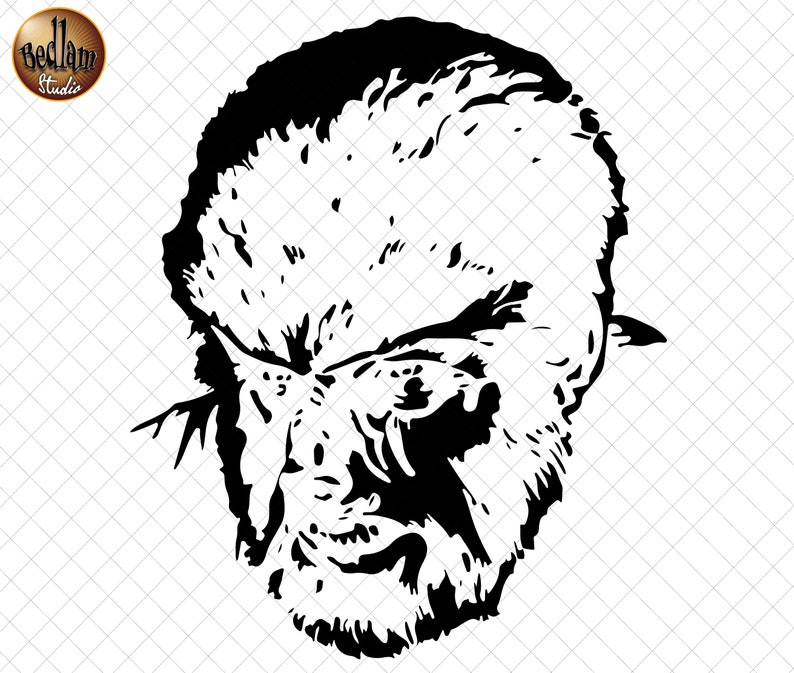 the-wolfman-werewolf-clipart-cut-files-digital-stencils-etsy