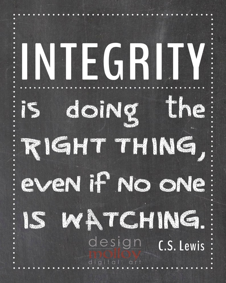 Integrity Definition For Kids