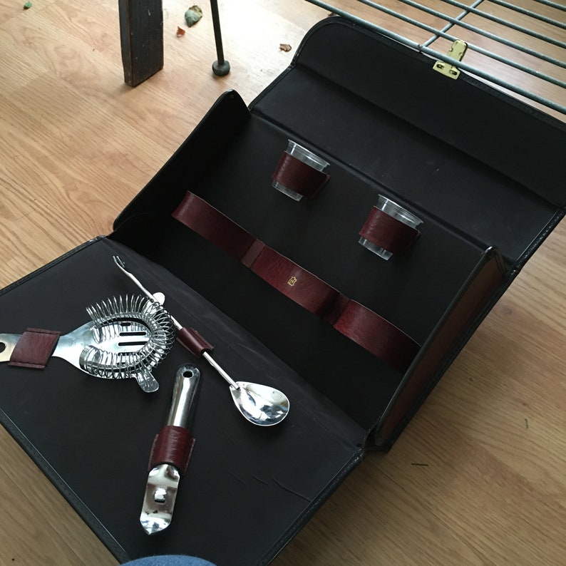 Portable bar case/travel bar case Etsy