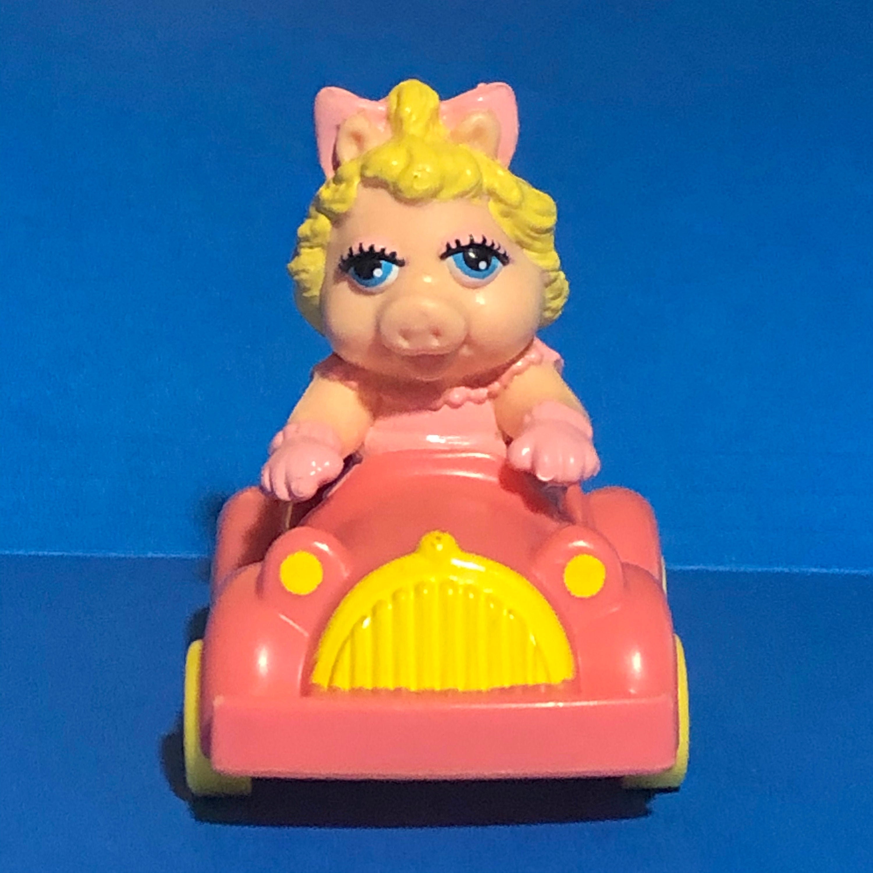 1986 Muppet Babies Happy Meal Toys Baby Miss Piggy in her pink | Etsy