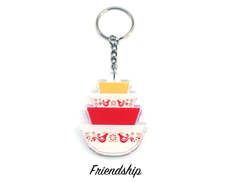 IMPERFECT \u2013 Pyrex Mixing Bowl Keychain
