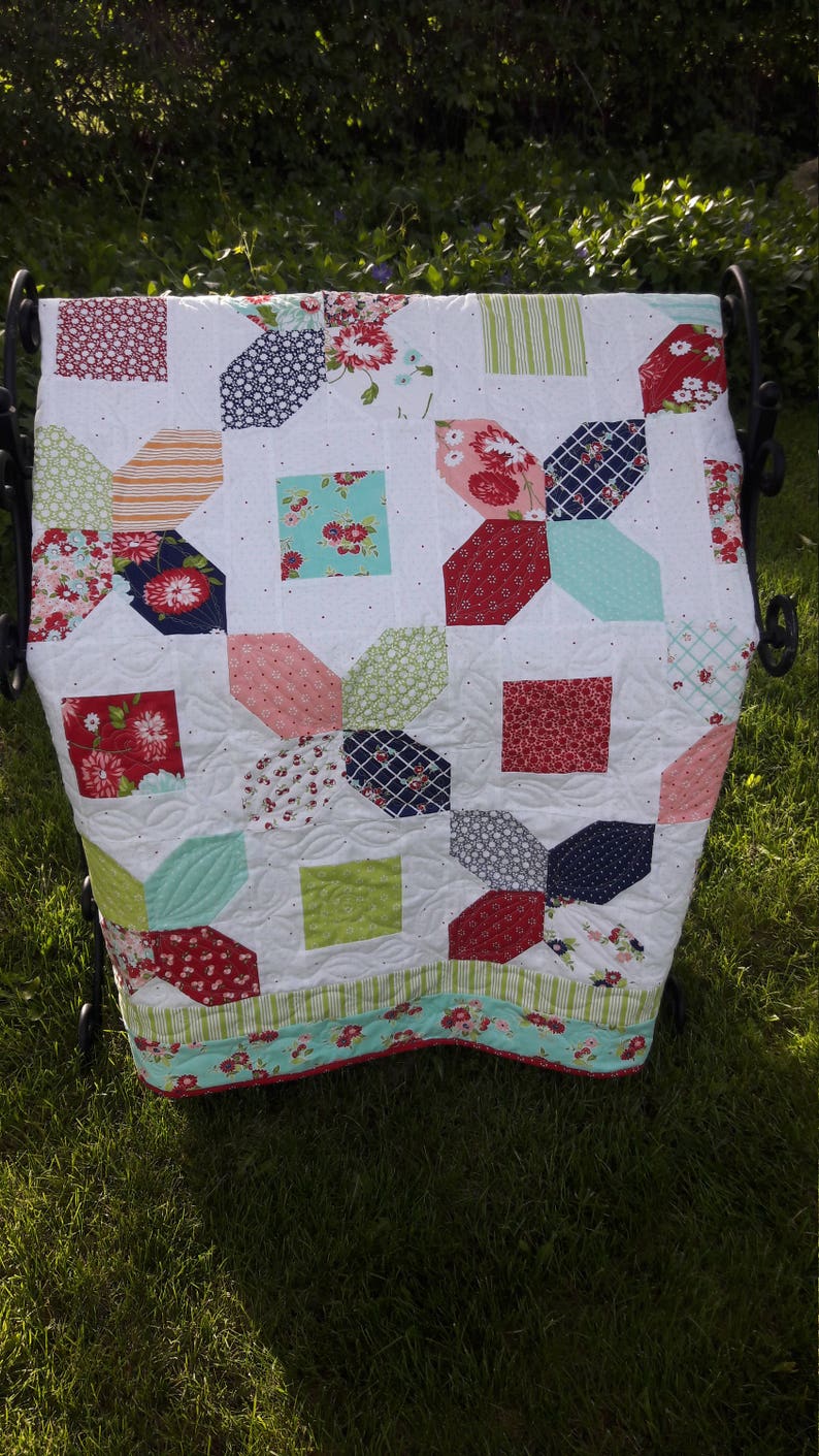 A Bushel And A Peck Charm Quilt Pattern Etsy