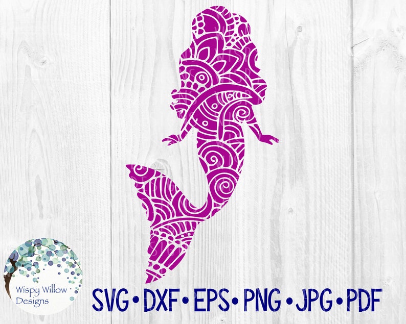 Free Free Mermaid Zentangle Svg 755 SVG PNG EPS DXF File