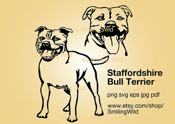 Free Free 287 Staffordshire Bull Terrier Svg SVG PNG EPS DXF File