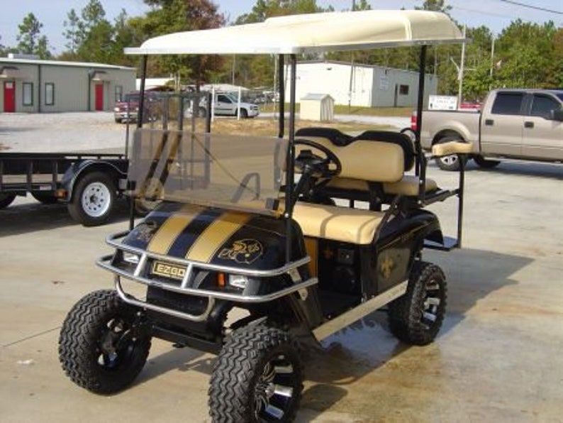 7 GOlf Cart Hood Stripe Stripes Graphic Decal Sticker Etsy