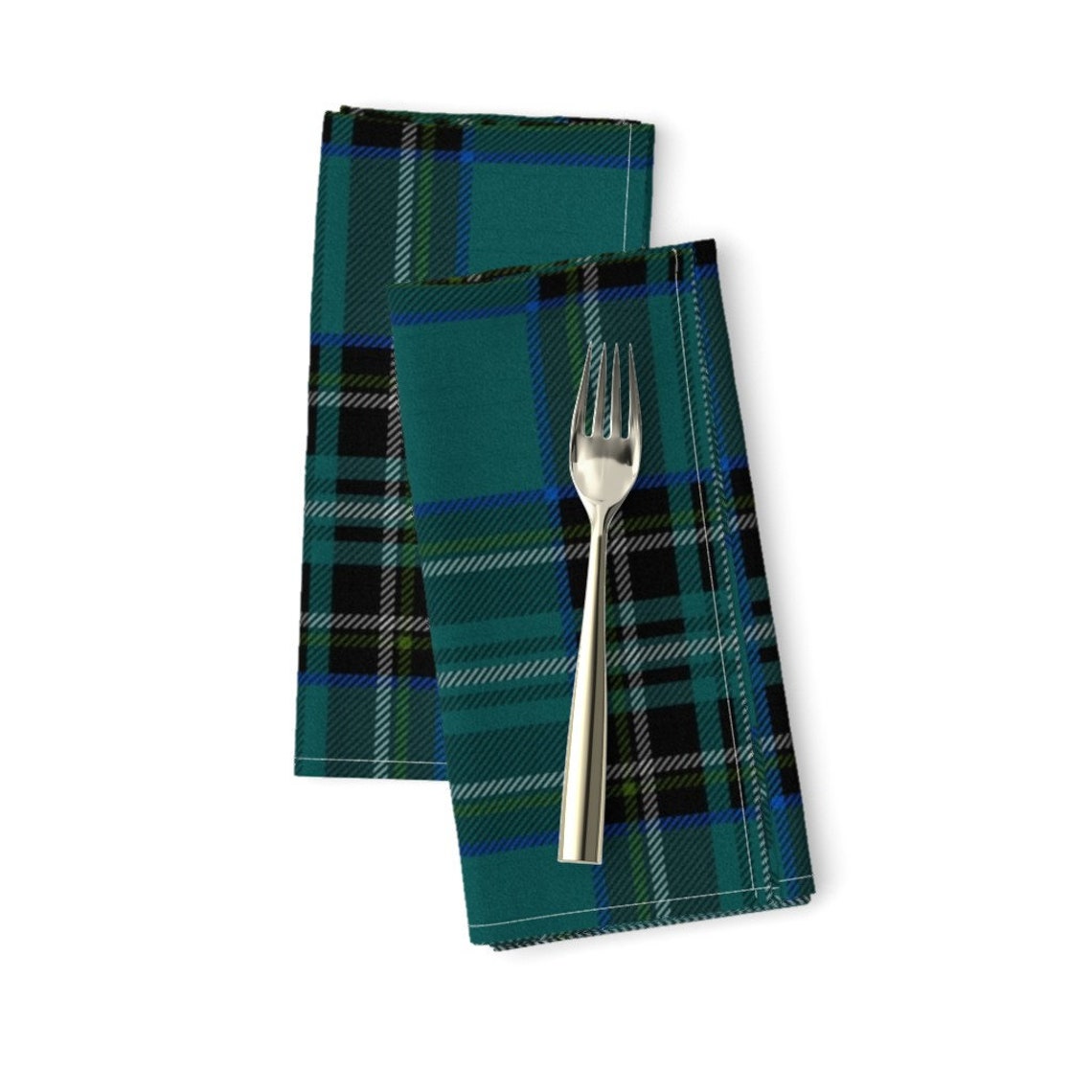 Tartan Dinner Napkins Set of 2 Classic Plaid Vincent by Etsy