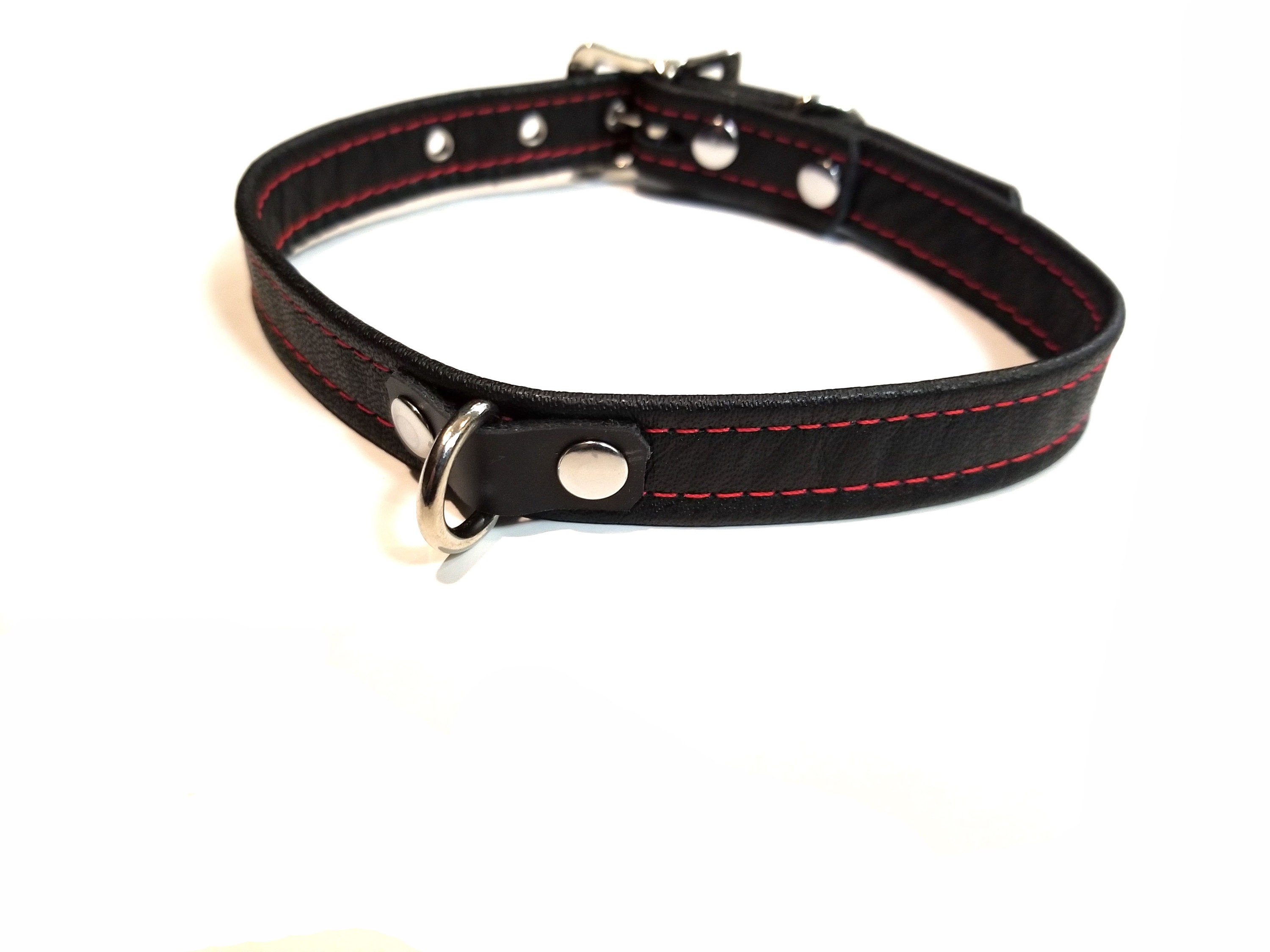 Leather Day Collar by Deviant Leather Etsy