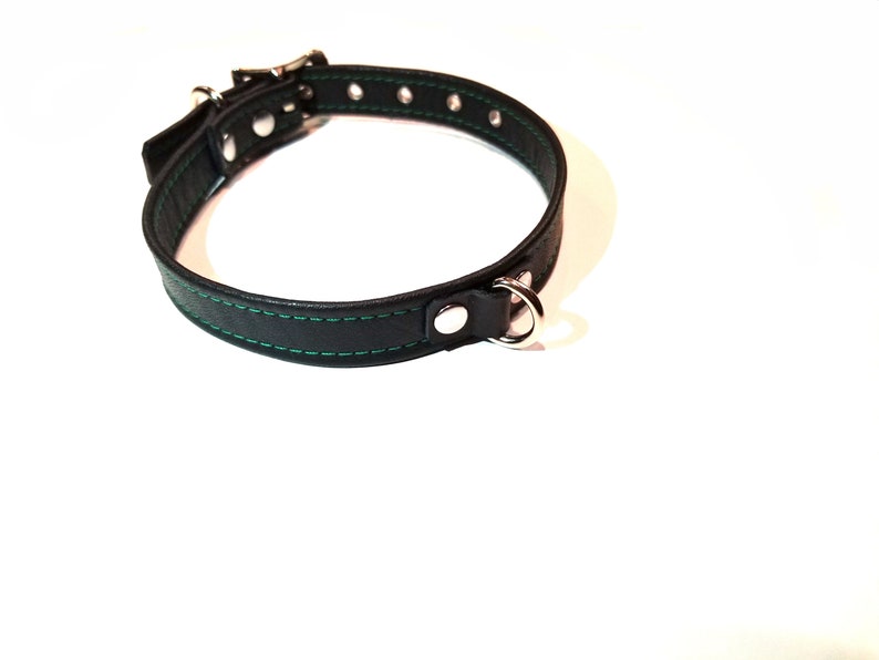 Leather Day Collar by Deviant Leather Etsy