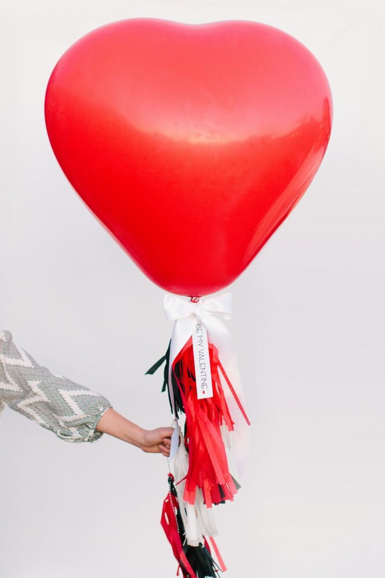 Giant Heart Shaped Balloon Large Heart Balloon Wedding | Etsy