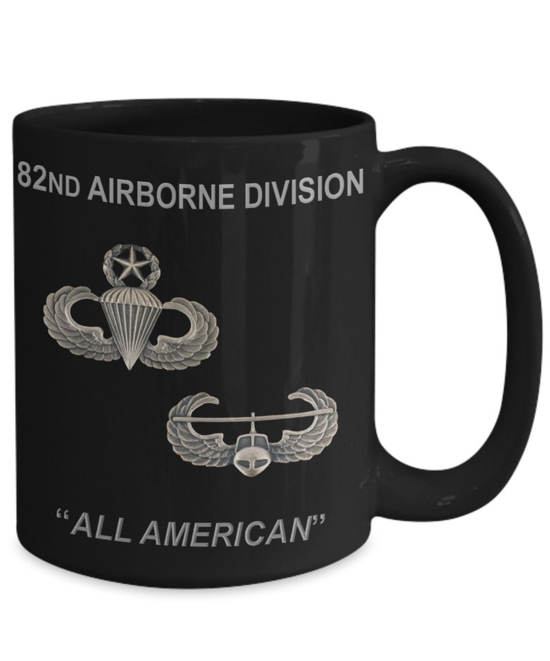 US Army Coffee Mug 82ND Airborne Division Master Jump | Etsy