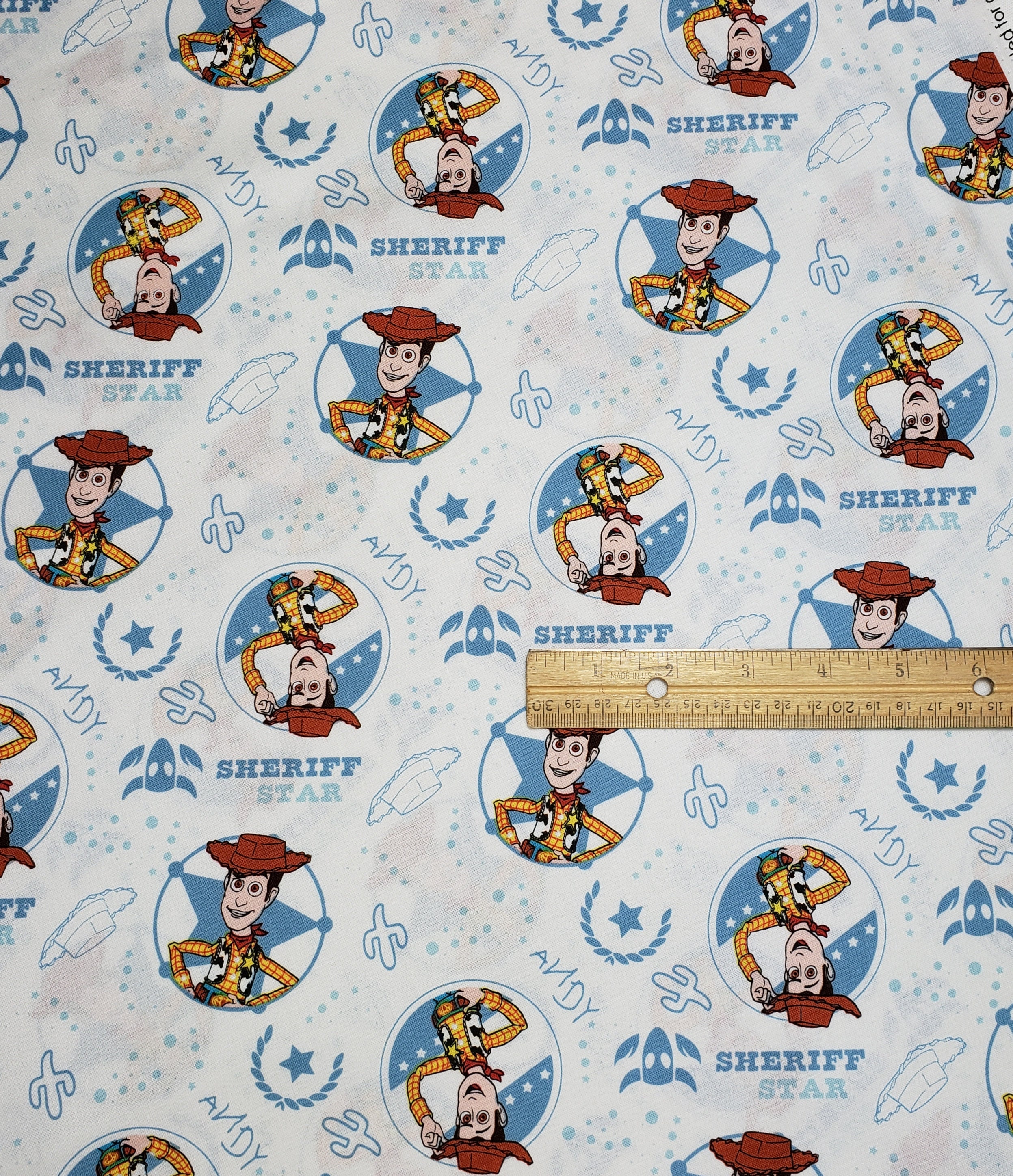 toy story cotton fabric