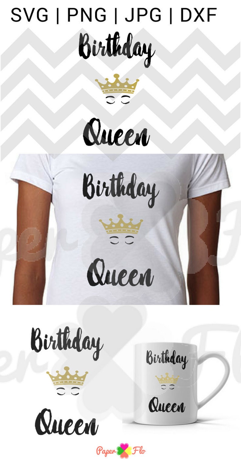 Birthday crown with lashes svg black girl cut file svg ...