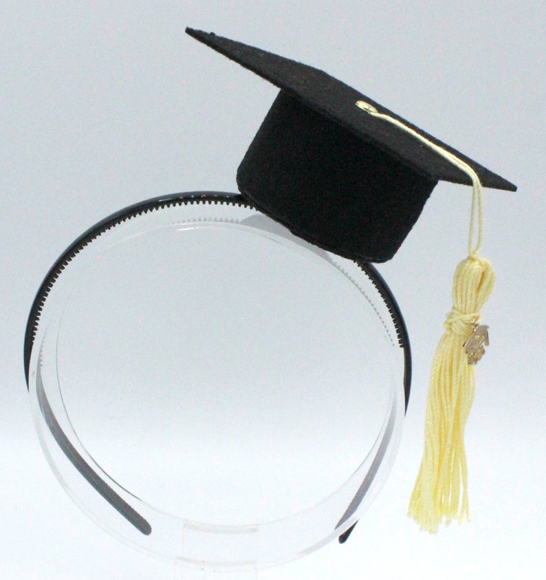 Graduation Cap Graduation Cap Headband Girl Graduates Cap Etsy
