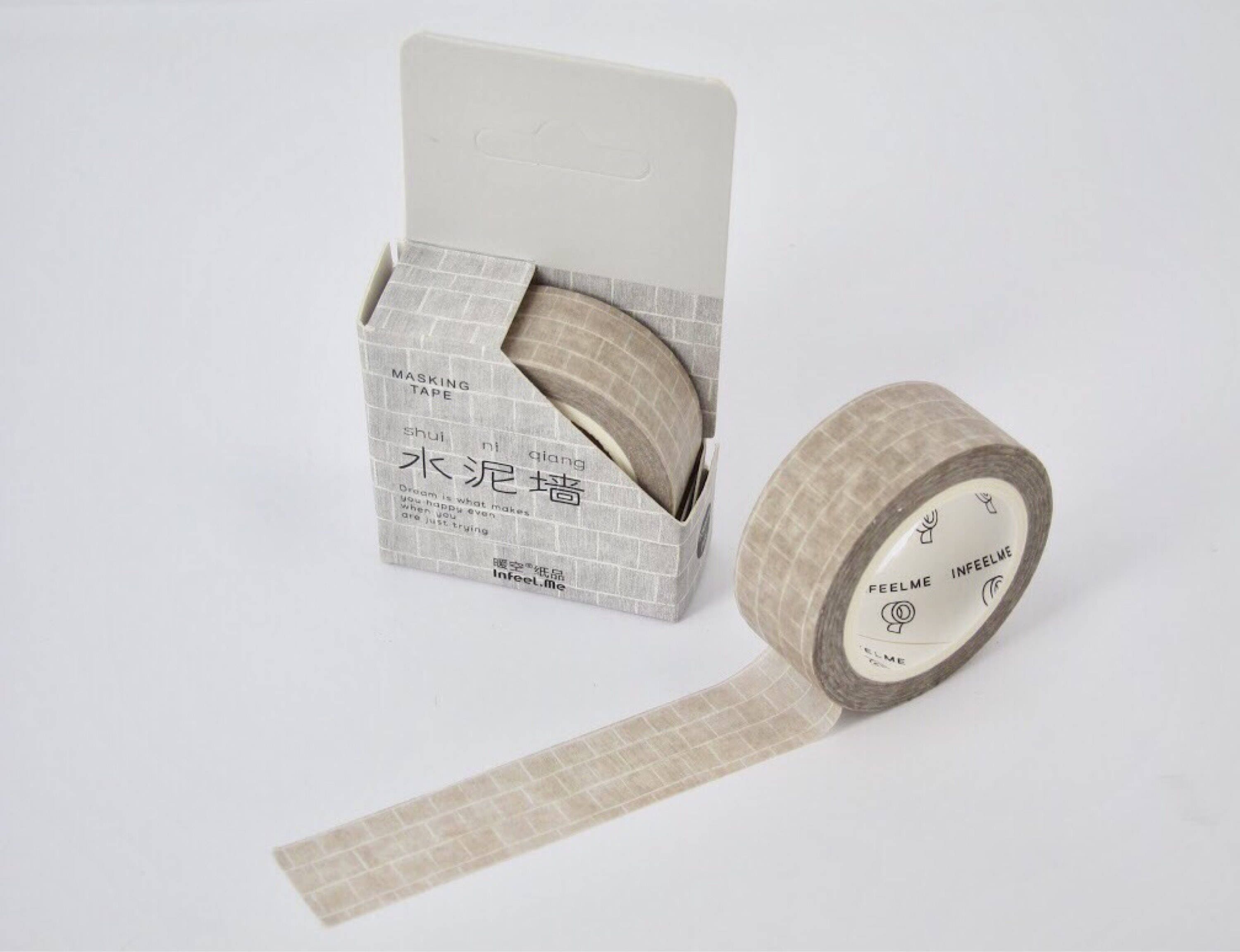 Wide marble tape roll Marble style washi tape Black marble Etsy