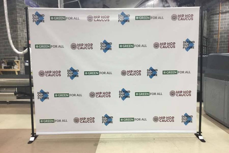 Step and Repeat banner display set with stand Step and Repeat | Etsy