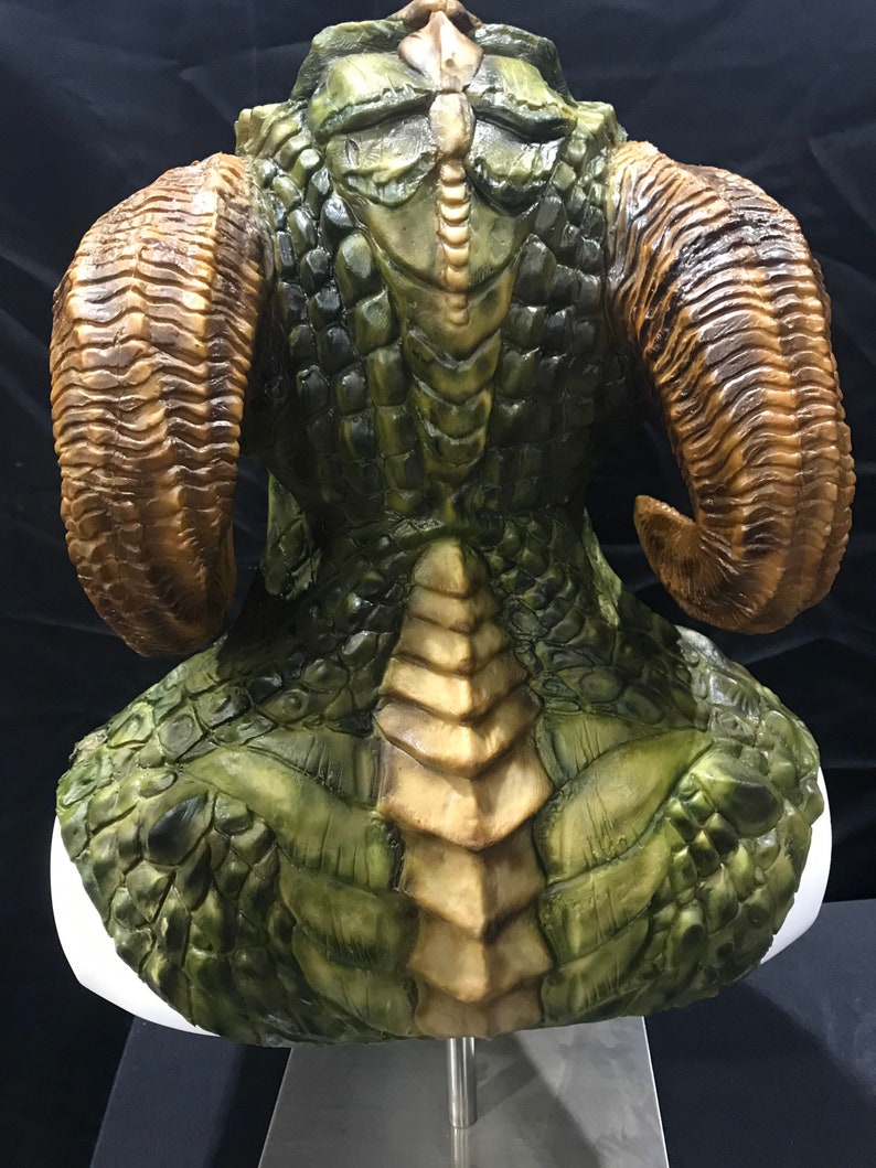 Latex maskorcreptilianlarge Red Etsy