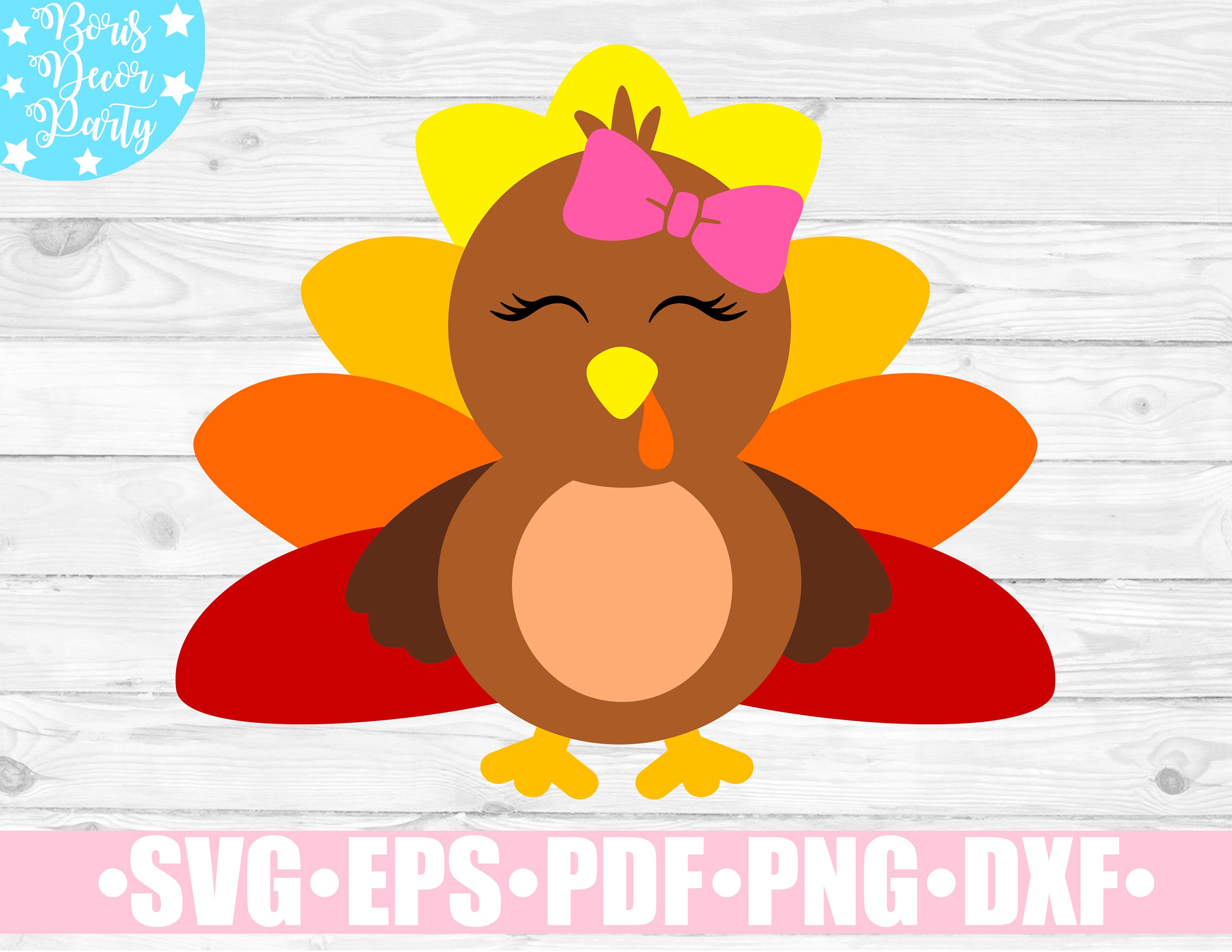 Turkey Svg, Thanksgiving Svg, Cut File, Cricut, Png, Vector   Vectplace