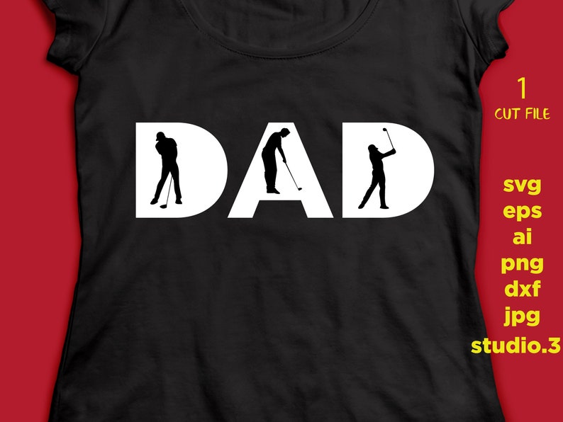 Golf dad SVG Files Fathers Day SVG Dad SVG golf Svg father ...
