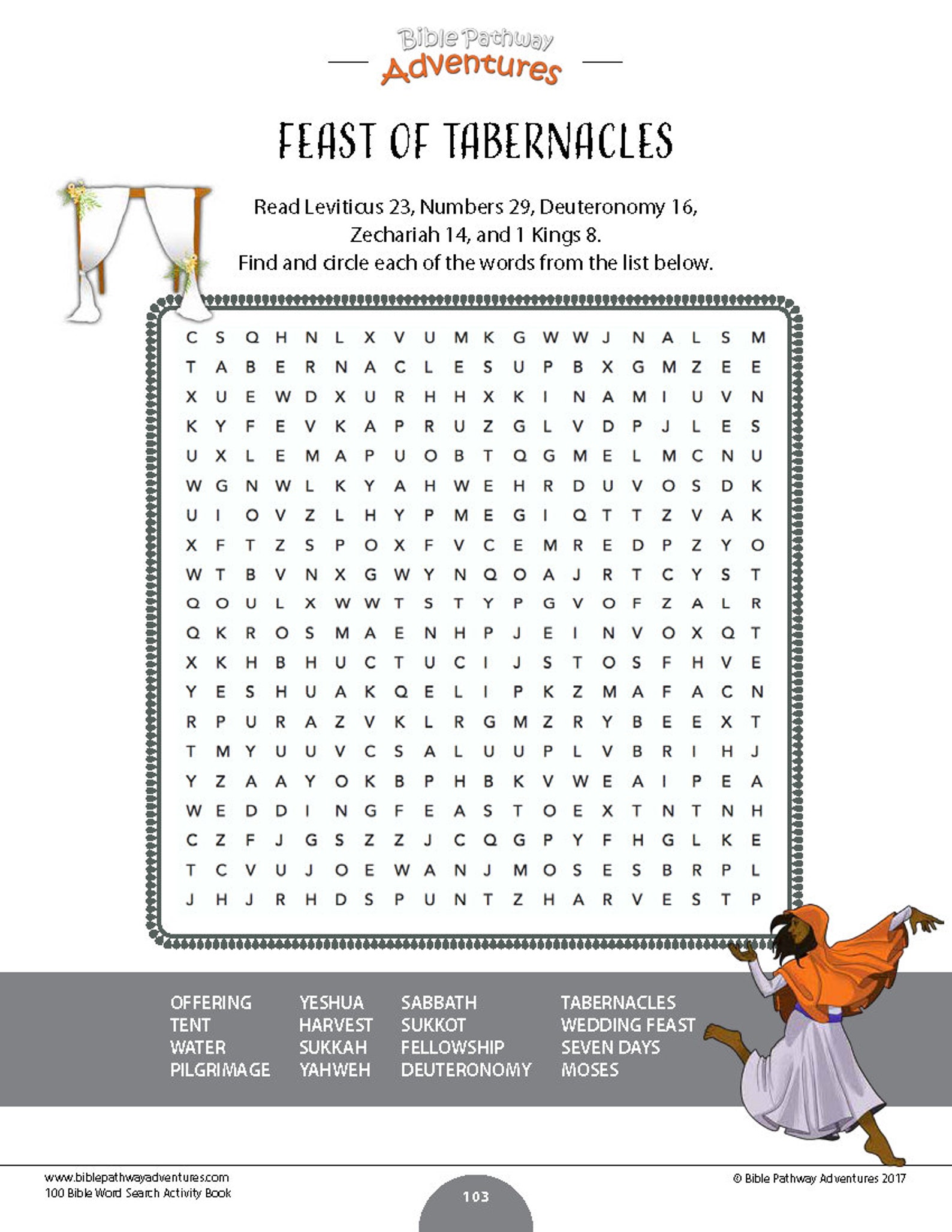 100 bible word search puzzles printable activity book etsy