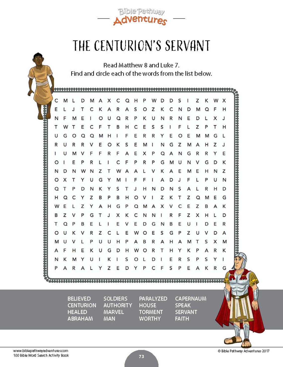 100 bible word search puzzles printable activity book etsy